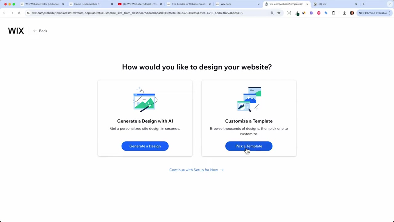 Como criar um site gratuito com o Wix - Tutorial Completo