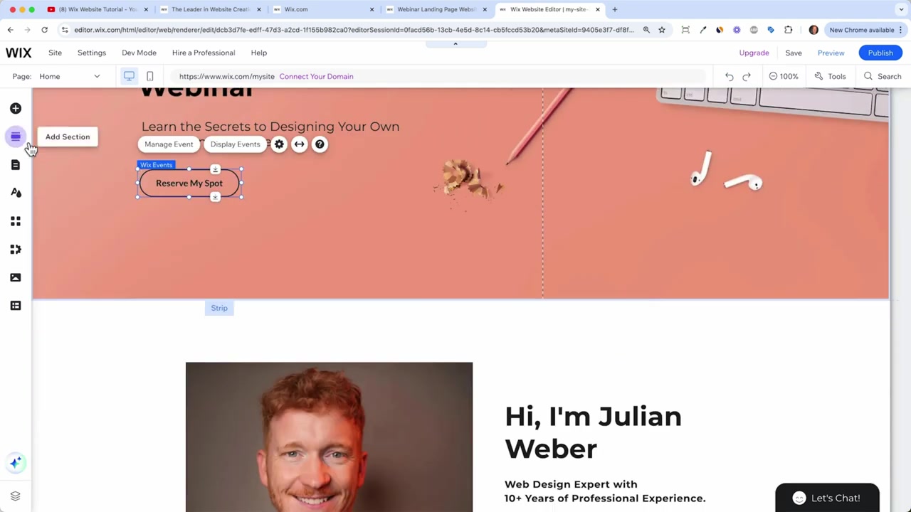 Créer une Landing Page sur Wix – Tutoriel Complet 2026