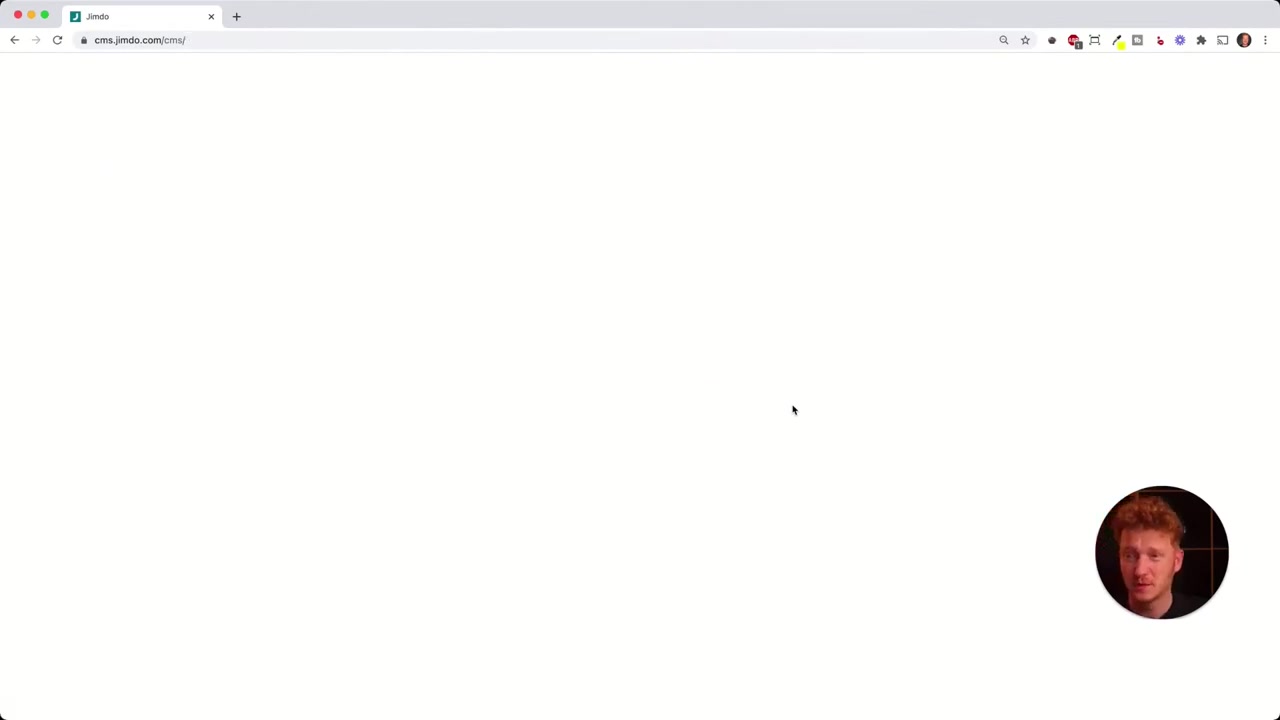 Como hacer una página web con JIMDO
