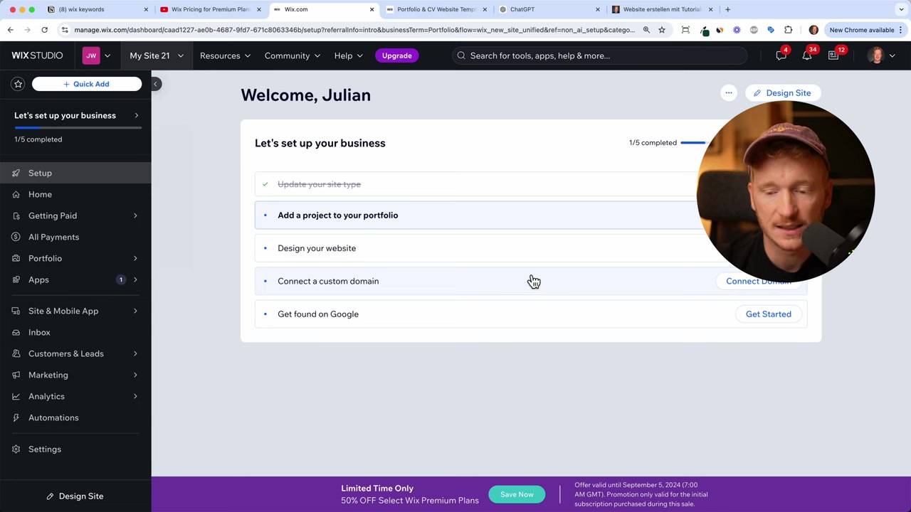 How to Make a Wix Portfolio Website (New Tutorial 2026)