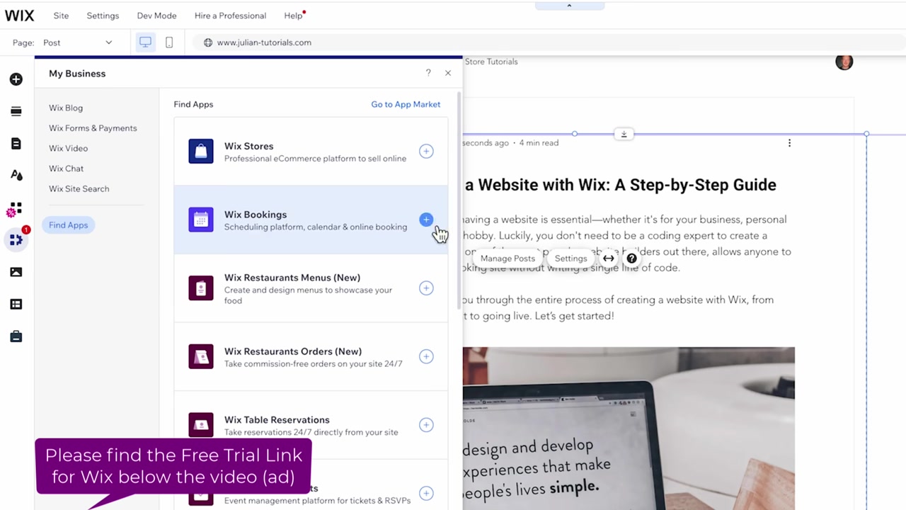 Wix Bookings – How to Set Up Services & Accept Appointments