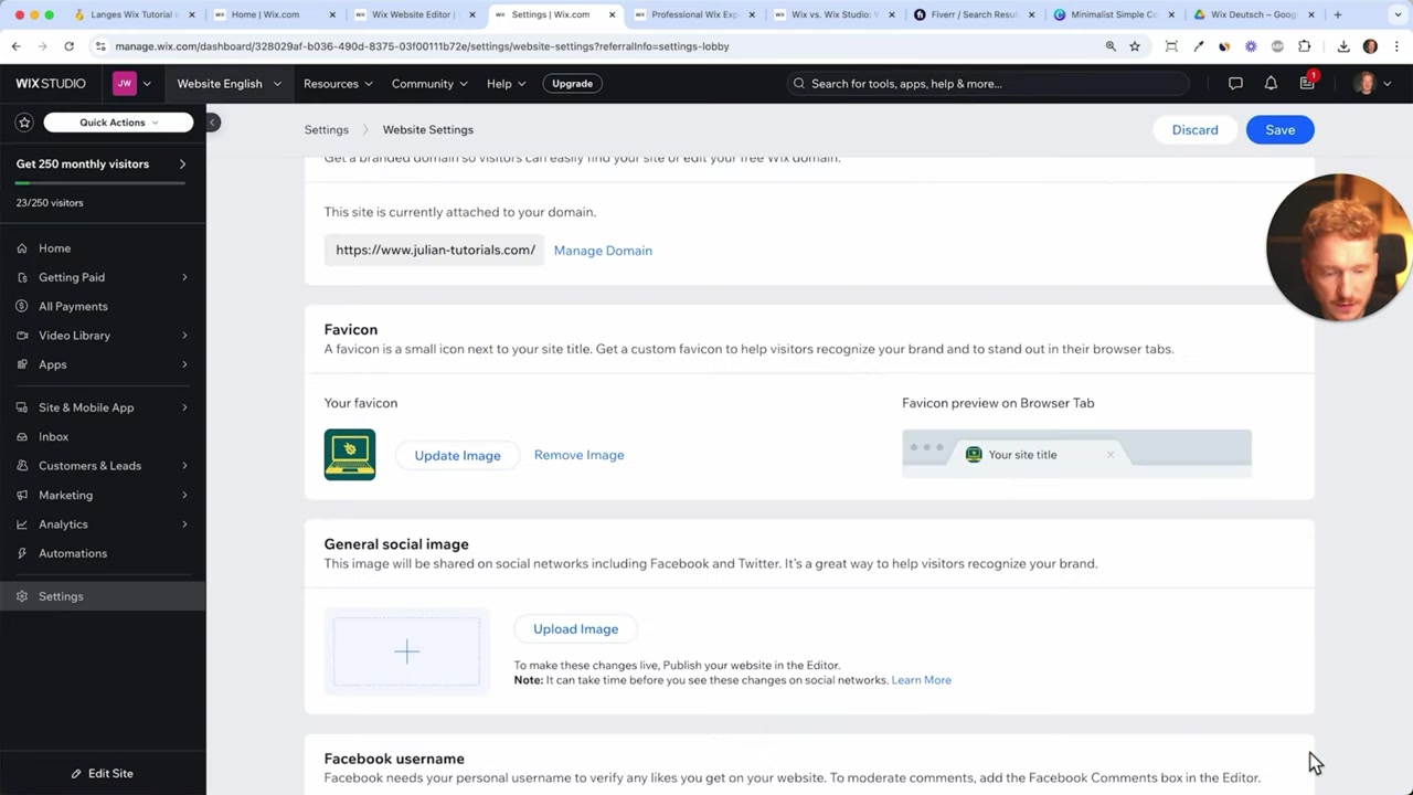 How to Add a Favicon to Your Wix Website – Step-by-Step Guide