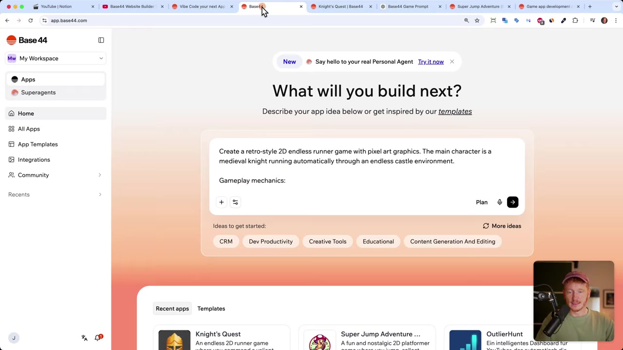 Create Your Own Game with Base44 (No Coding Required)