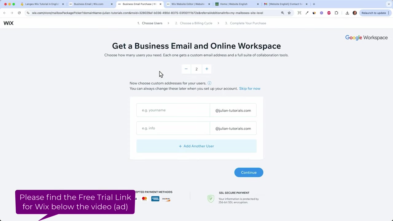 How to Get a Professional Email Address with Wix