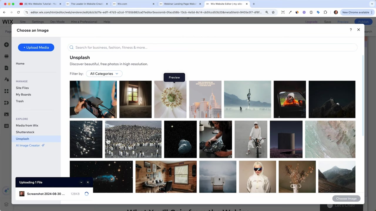 Wix Landing Page Tutorial 2026
