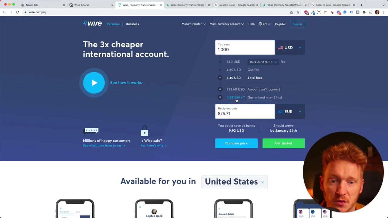 TransferWise (Wise) Money Transfer Tutorial – How to Send Money Internationally