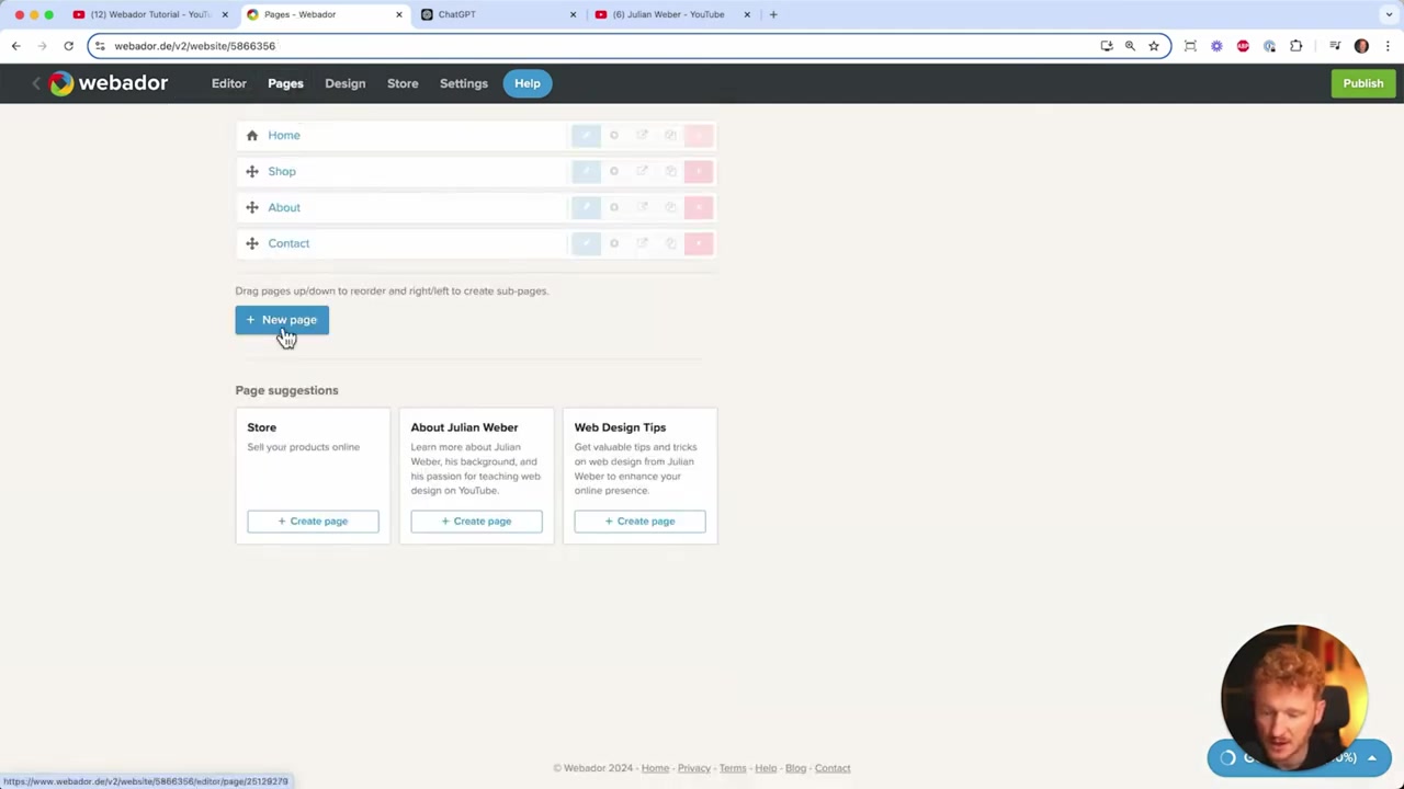 Maak een webwinkel met Webador – Stap-voor-stap Tutorial