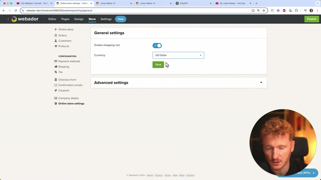 Luo verkkokauppa Webador – Ecommerce Tutorial Suomeksi