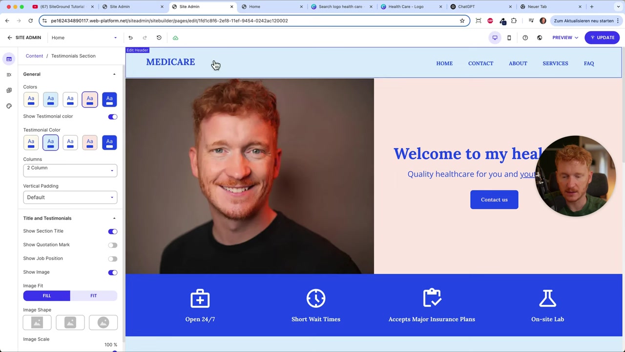 Cómo crear tu sitio web sin programar con SiteGround (2026) – Guía completa