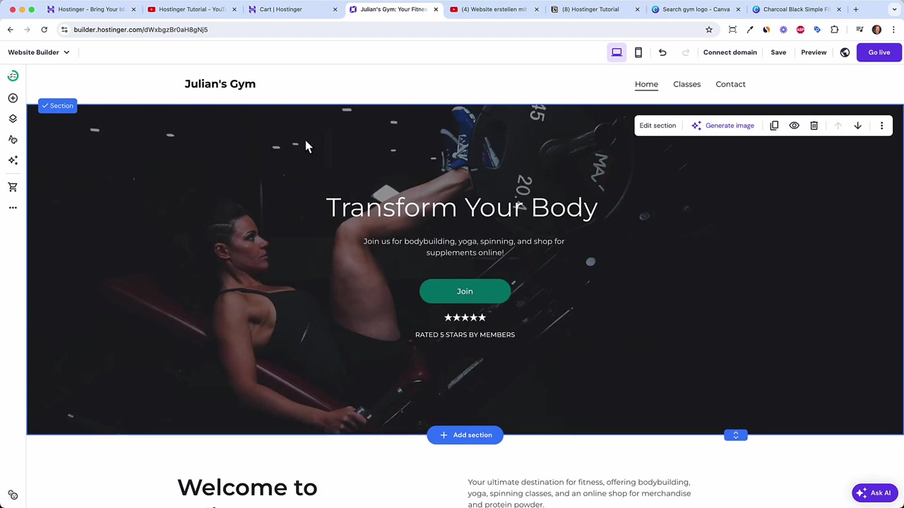 Tutorial Hostinger en Español 2026 – Cómo Crear una Página Web con IA