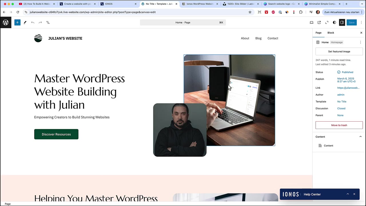 Comment Créer un Site WordPress avec IONOS (2026) – Tutoriel Complet pour Débutants