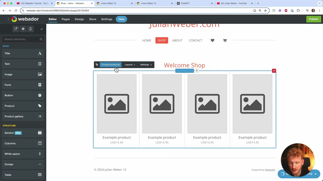How to Start Your Own Webshop with Webador – Tutorial 2026
