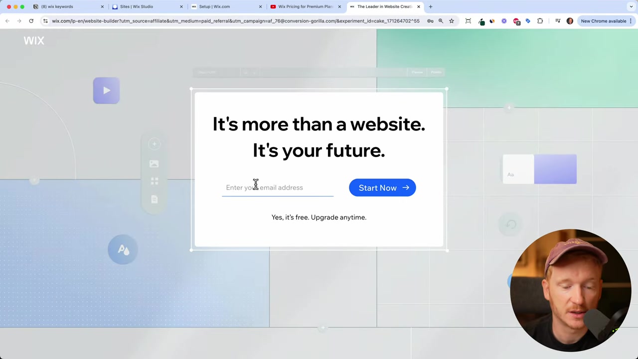Como obter um domínio grátis no Wix