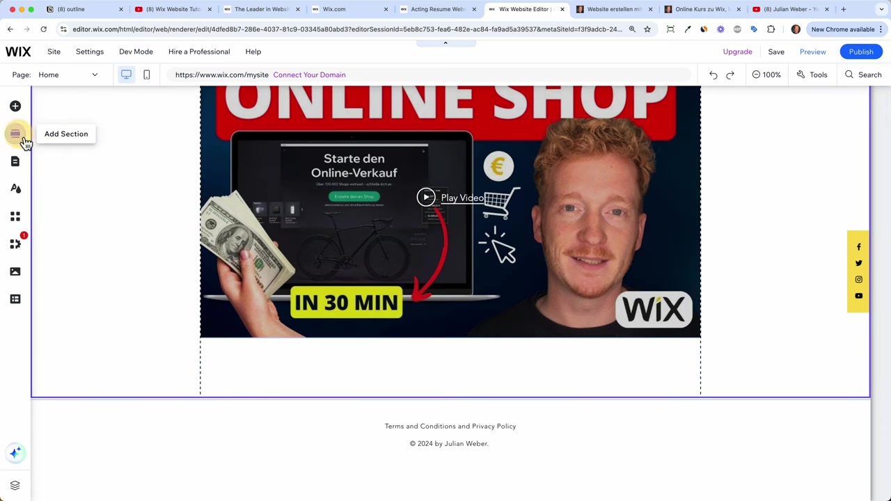 Wix Website Tutorial for Beginners in English (2026)