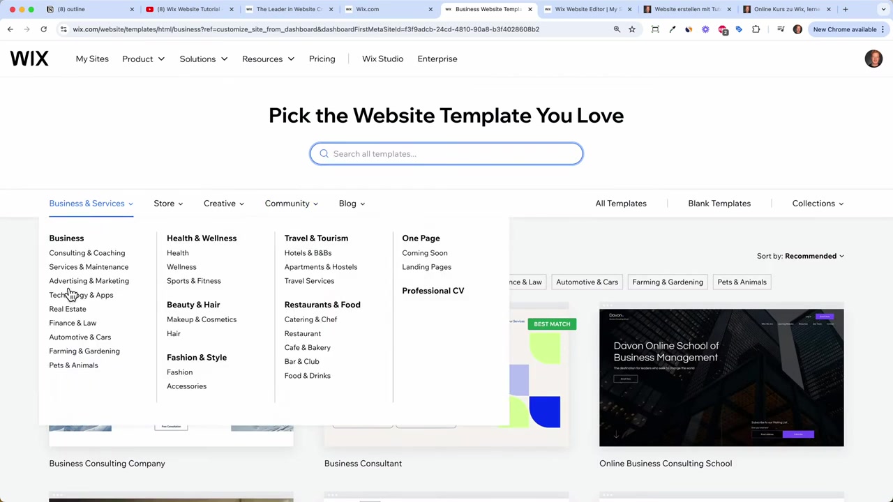 Wix Tutoriel 2026 : Créer un site web professionnel étape par étape