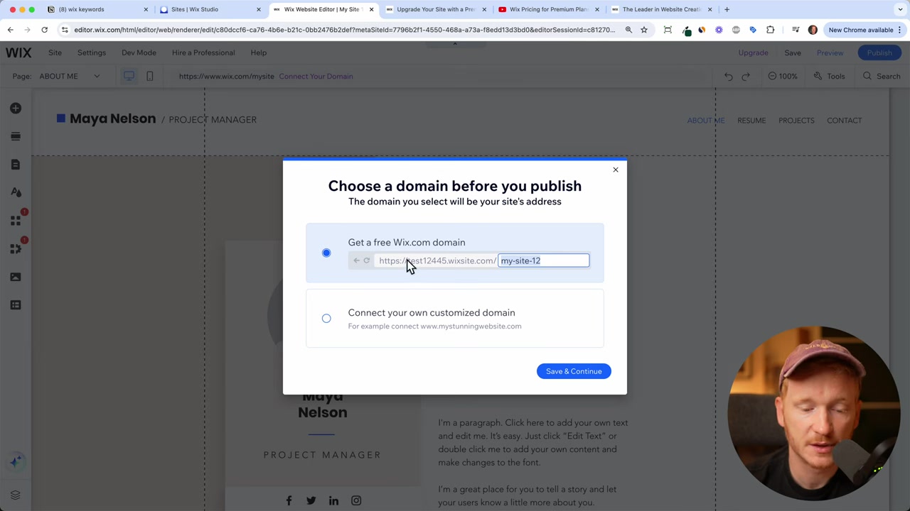 Cómo Obtener un Dominio Gratis en Wix
