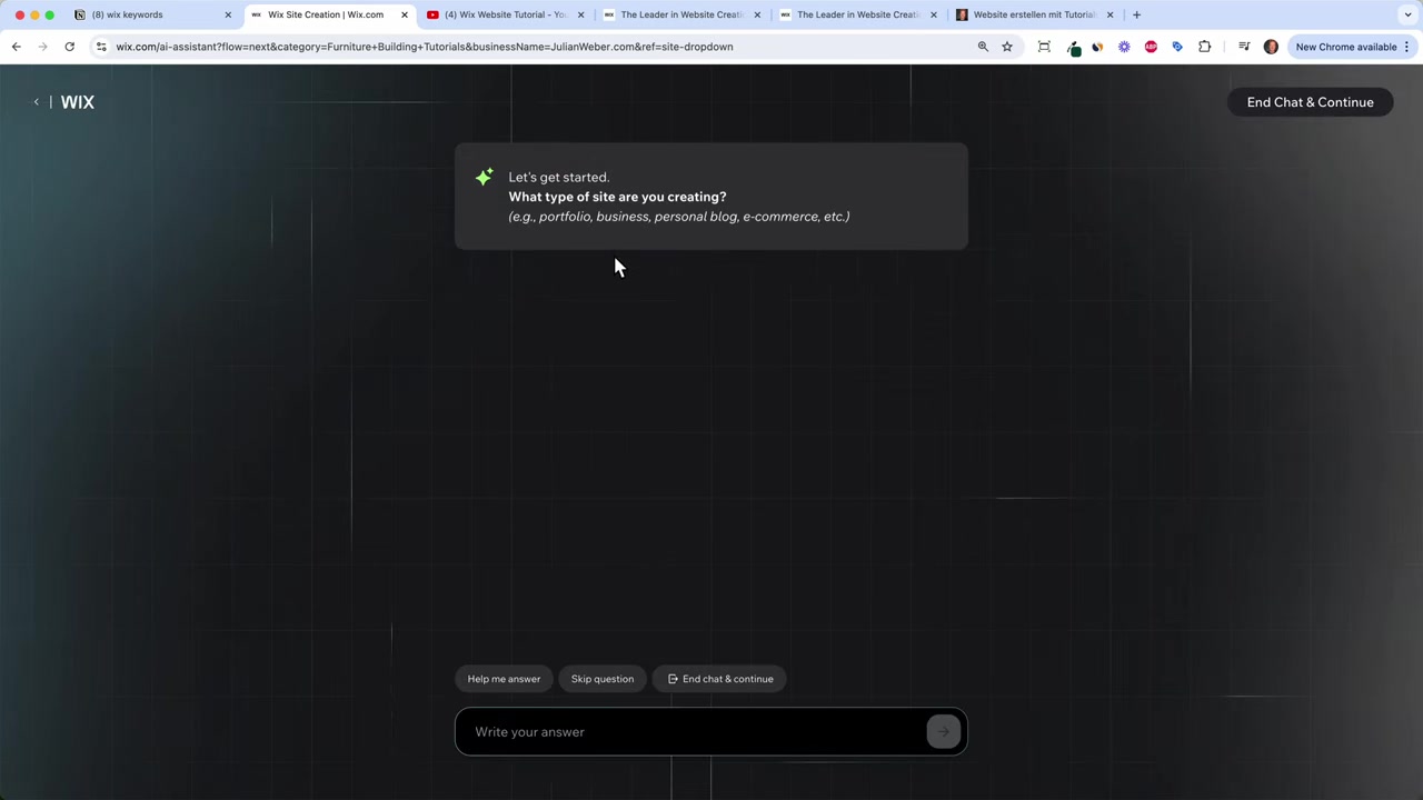 Creare un Sito Web con Wix AI: Tutorial Passo Passo