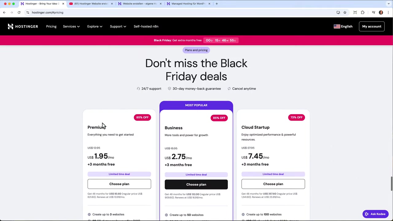 Hostinger Coupon Code For Black Friday – Save Up to 85% with this Promo Code 💸