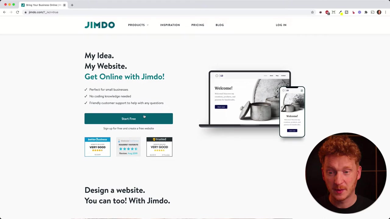How to Make a Website with Jimdo – Jimdo Website Builder Tutorial