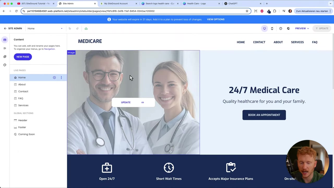 Cómo crear tu sitio web sin programar con SiteGround (2026) – Guía completa
