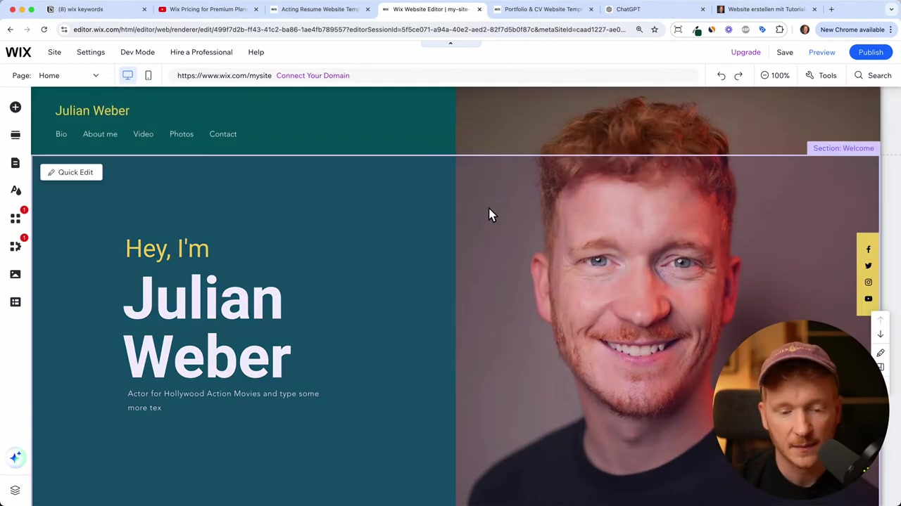Wix Tutoriel : Créer un Site Web de Portfolio en 2026