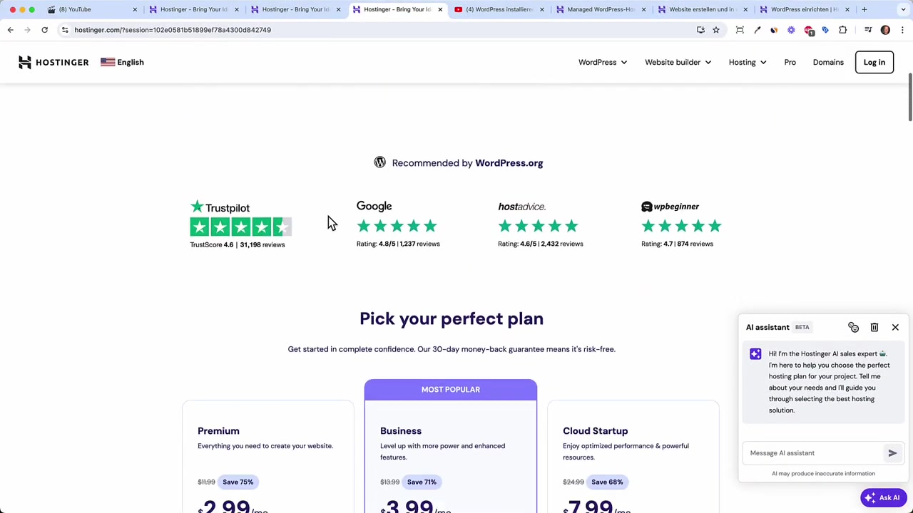 Hostinger WordPress Tutorial – Comment Installer WordPress sur Hostinger