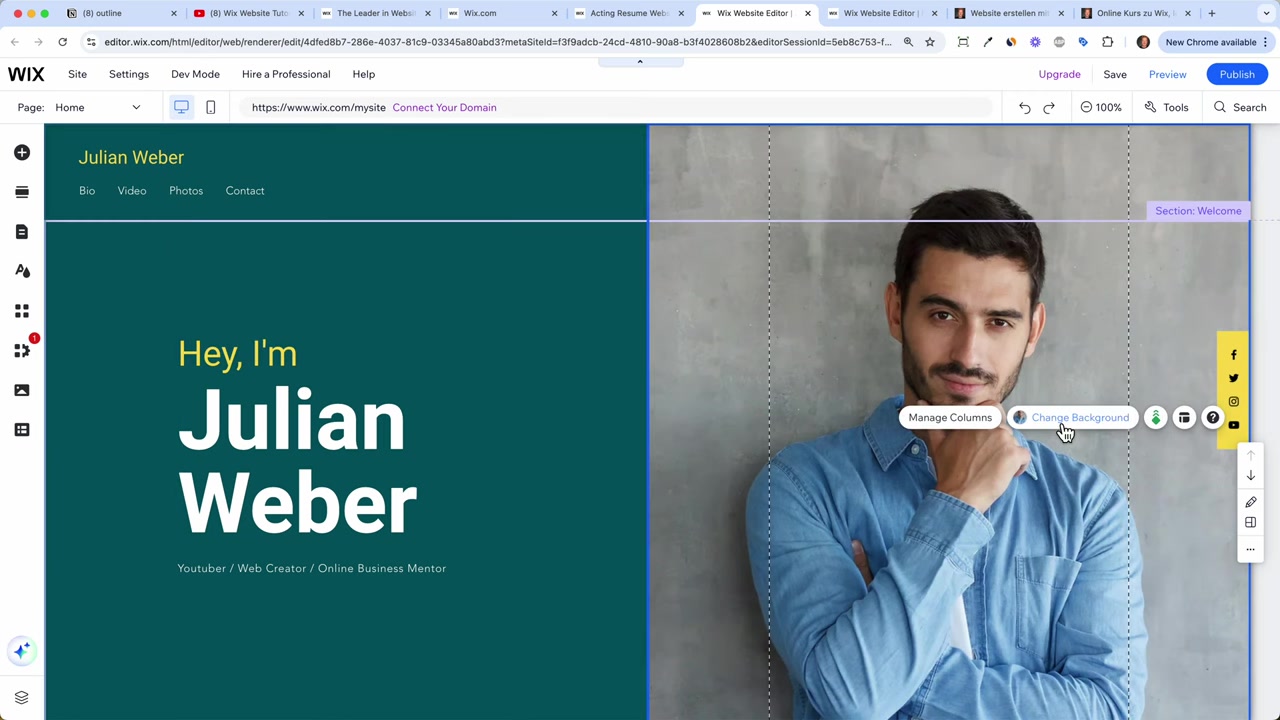 Wix Website Tutorial for Beginners in English (2026)