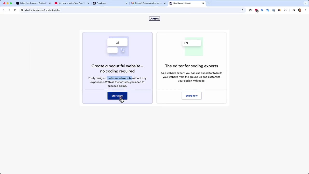 Jimdoでウェブサイトを作る方法（2026年完全ガイド）
