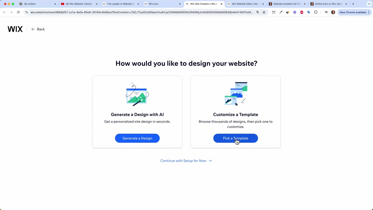 Wix ile Web Sitesi Kurma: Adım Adım Tam Kılavuz