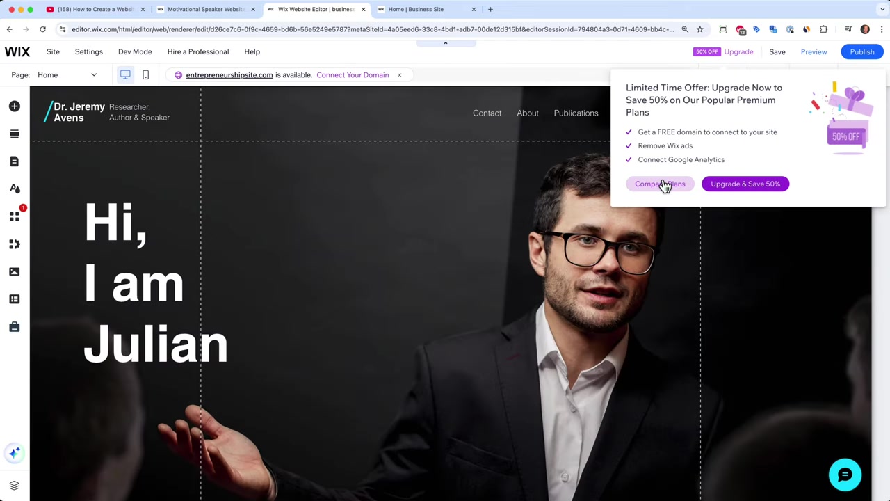 How to Build a Free Website with Wix in 10 Minutes (Wix Tutorial 2026)
