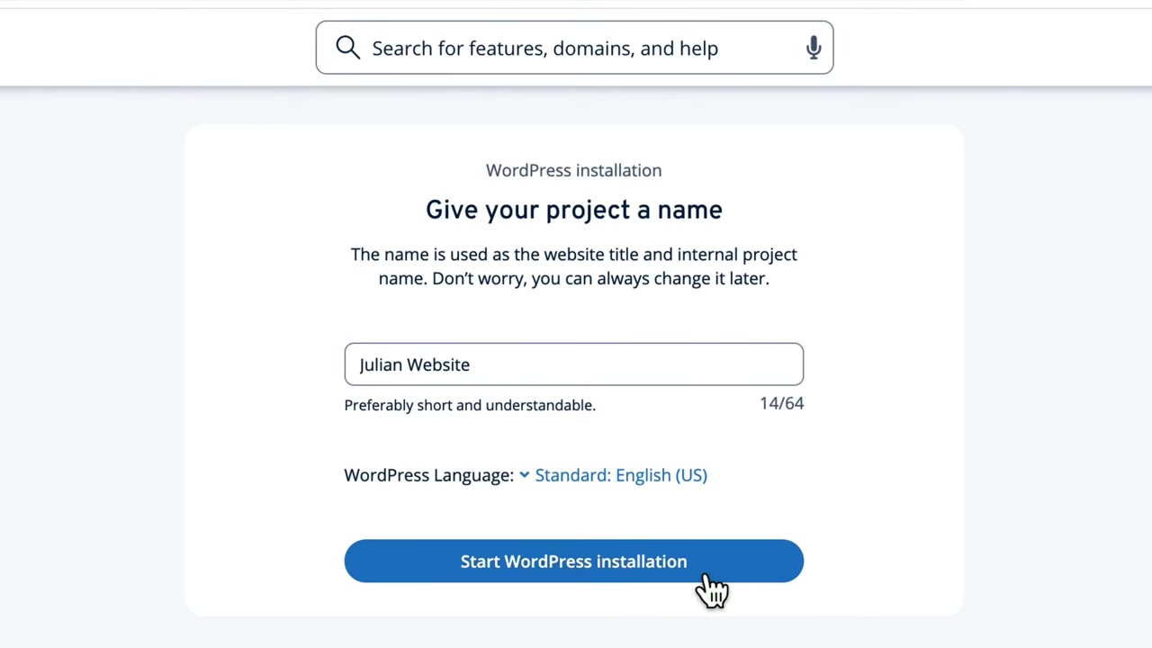 Come installare WordPress su Ionos | Ionos WordPress Tutorial