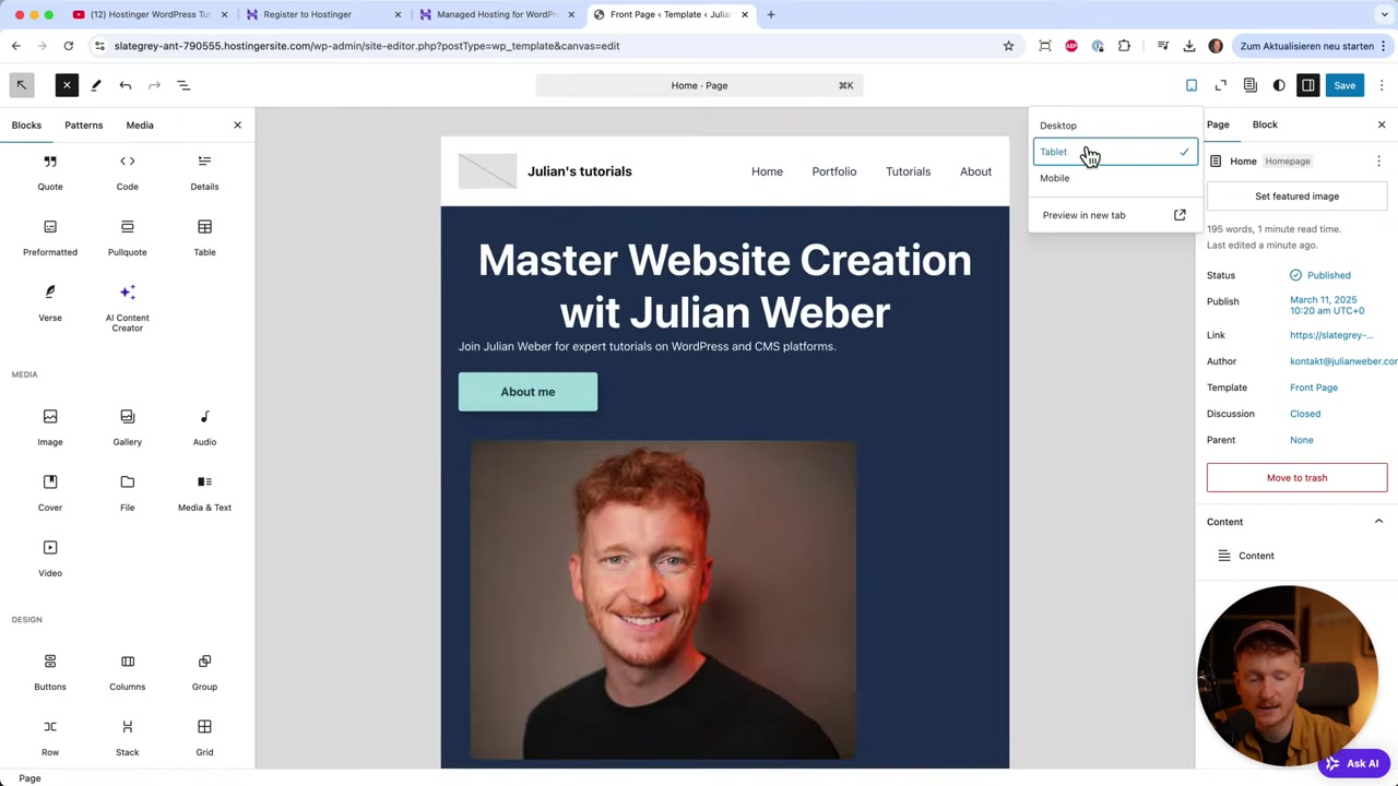 Jak stworzyć stronę WordPress z Hostingerem i AI w mniej niż 10 minut