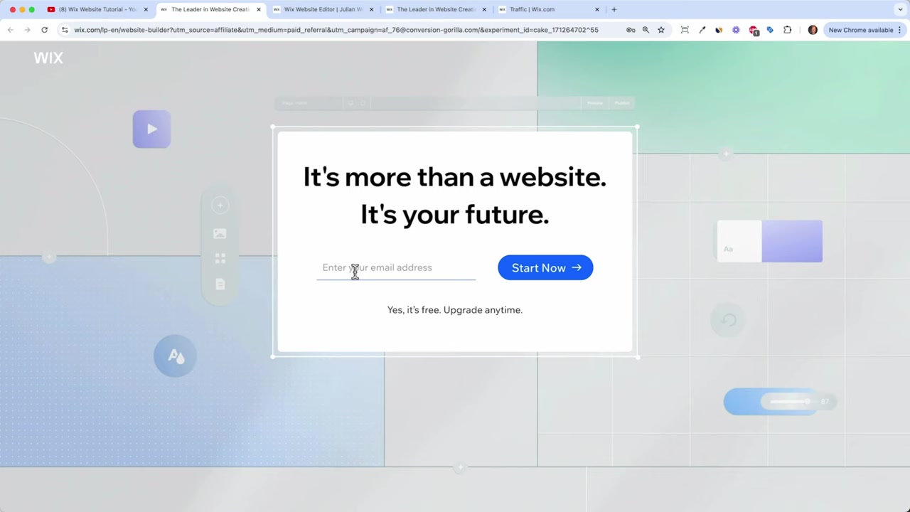 Como Criar uma Landing Page com o Wix - Tutorial 2026
