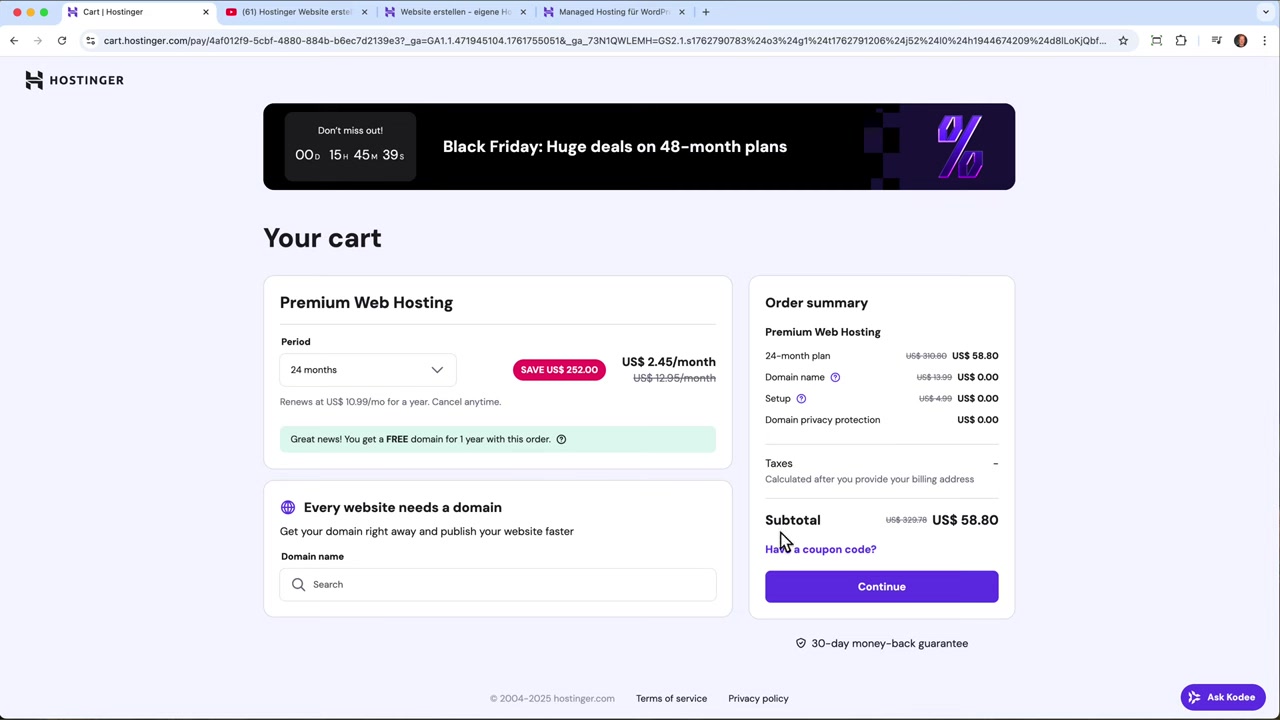 Hostinger Coupon Code For Black Friday – Save Up to 85% with this Promo Code 💸