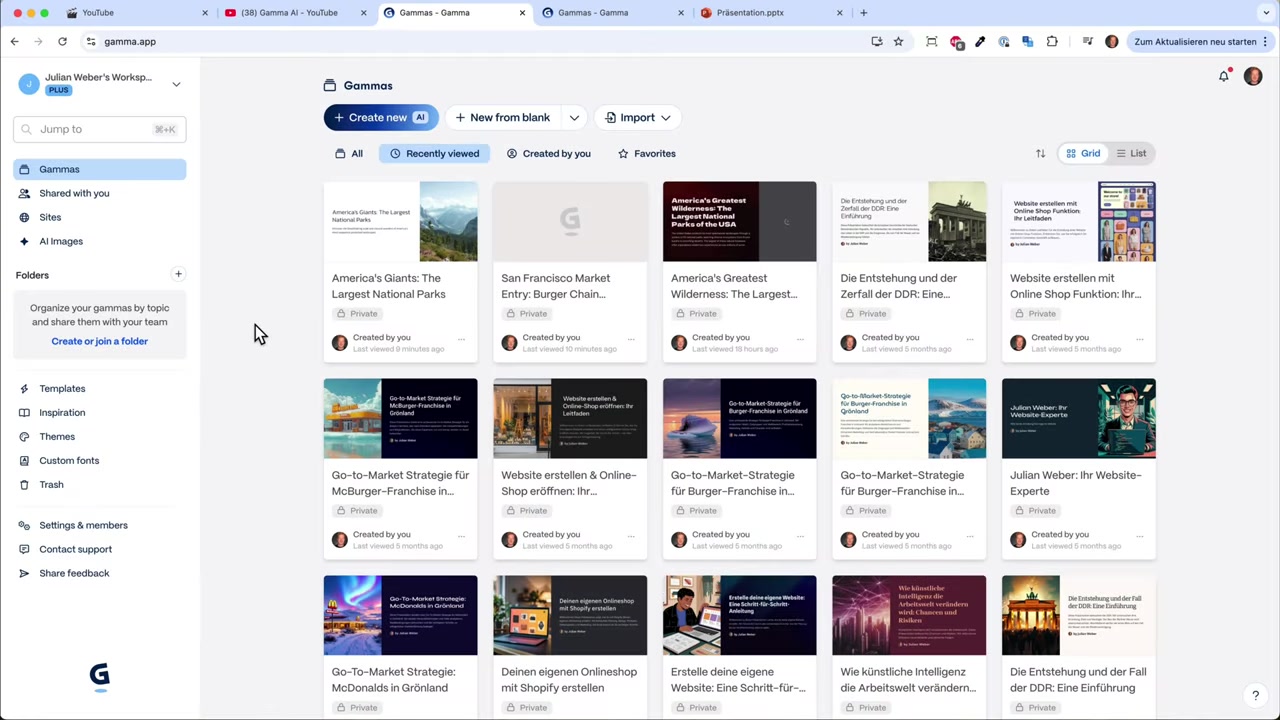 Gamma AI Tutorial 2026 – How to Use Gamma AI for Presentations
