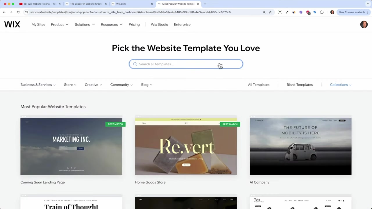 Como Criar uma Landing Page com o Wix - Tutorial 2026