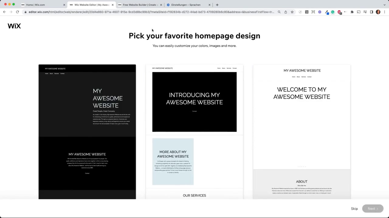 Créer un site web avec Wix en 10 minutes – Tutoriel Complet
