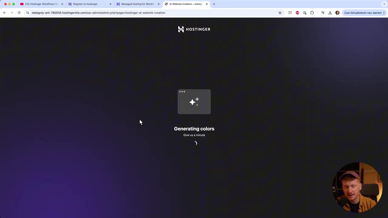 How to Create a WordPress Website with Hostinger and AI in Under 10 Minutes