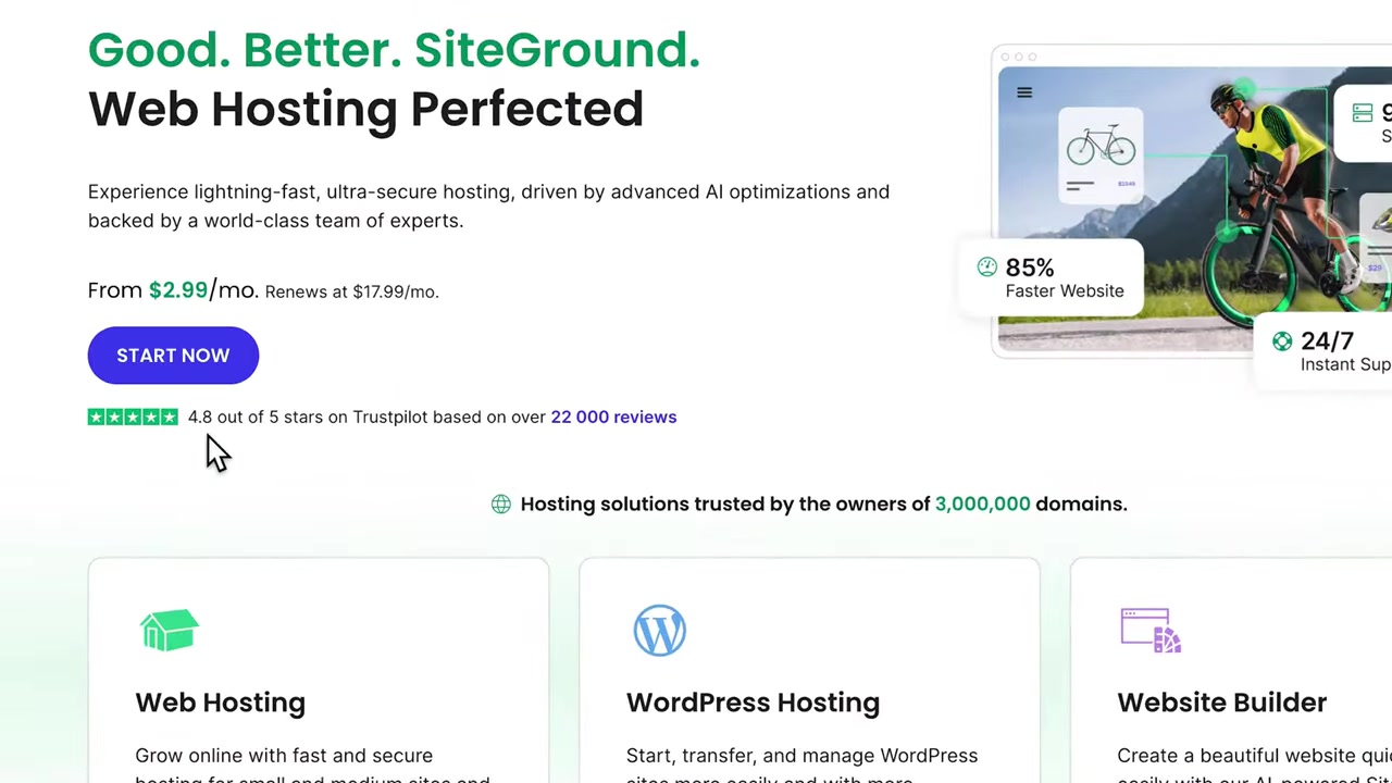 SiteGround WordPress Tutorial – Cómo crear una página web en WordPress