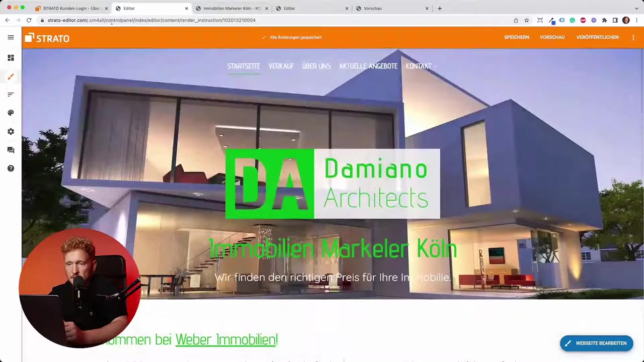 Maak een website met de STRATO Website Bouwer