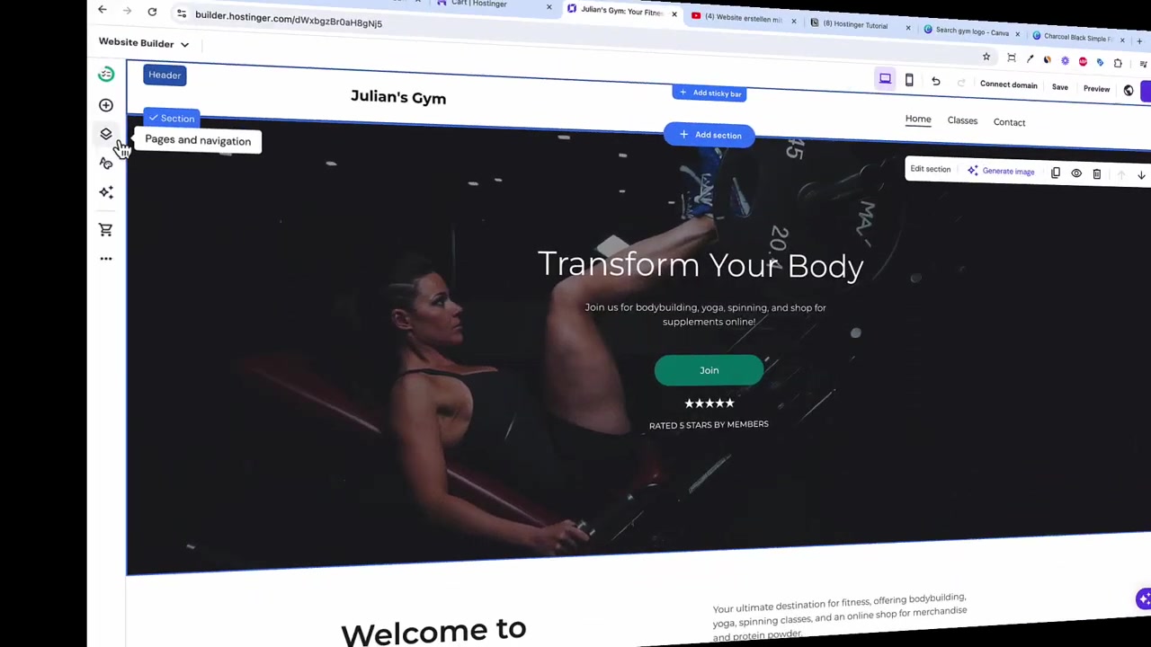 Créer un Site Web Avec L'IA de Hostinger – Tutoriel Complet 2024