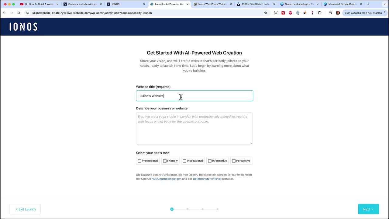 Comment Créer un Site WordPress avec IONOS (2026) – Tutoriel Complet pour Débutants
