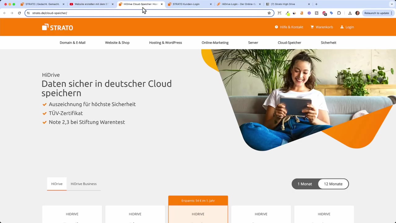 Strato HiDrive Cloud-opslag – Volledige Tutorial