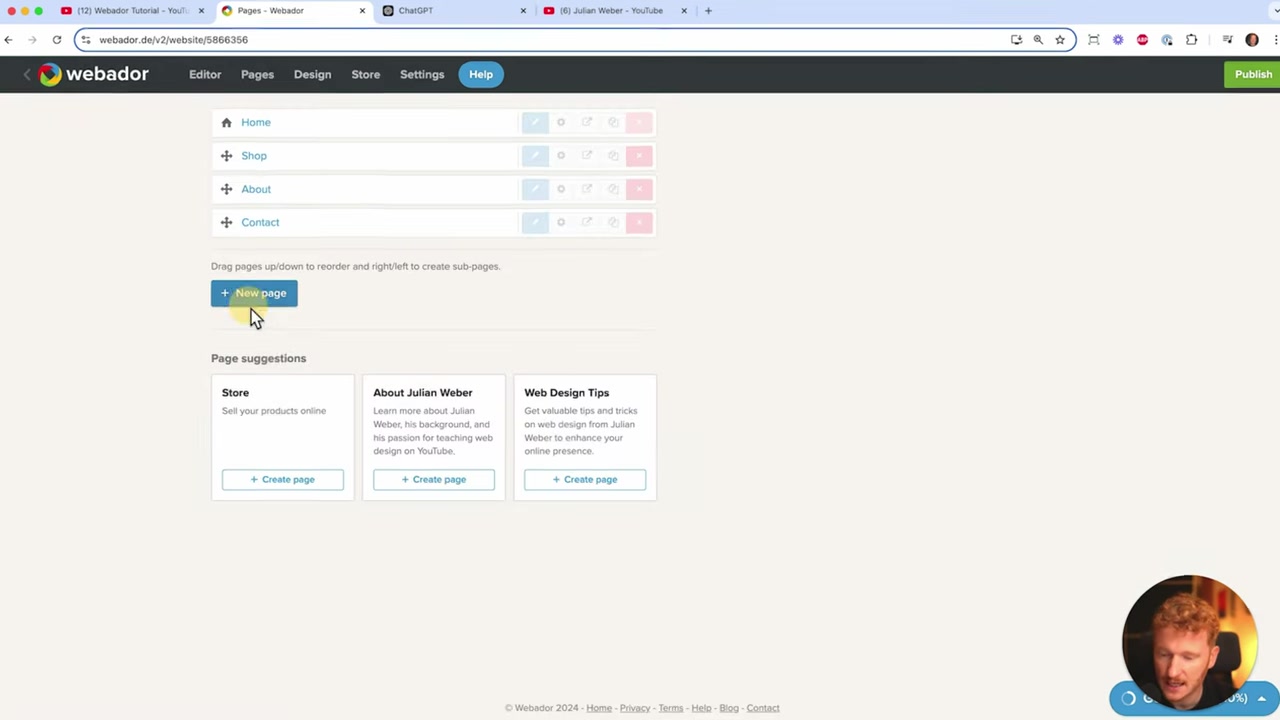 How to Start Your Own Webshop with Webador – Tutorial 2026
