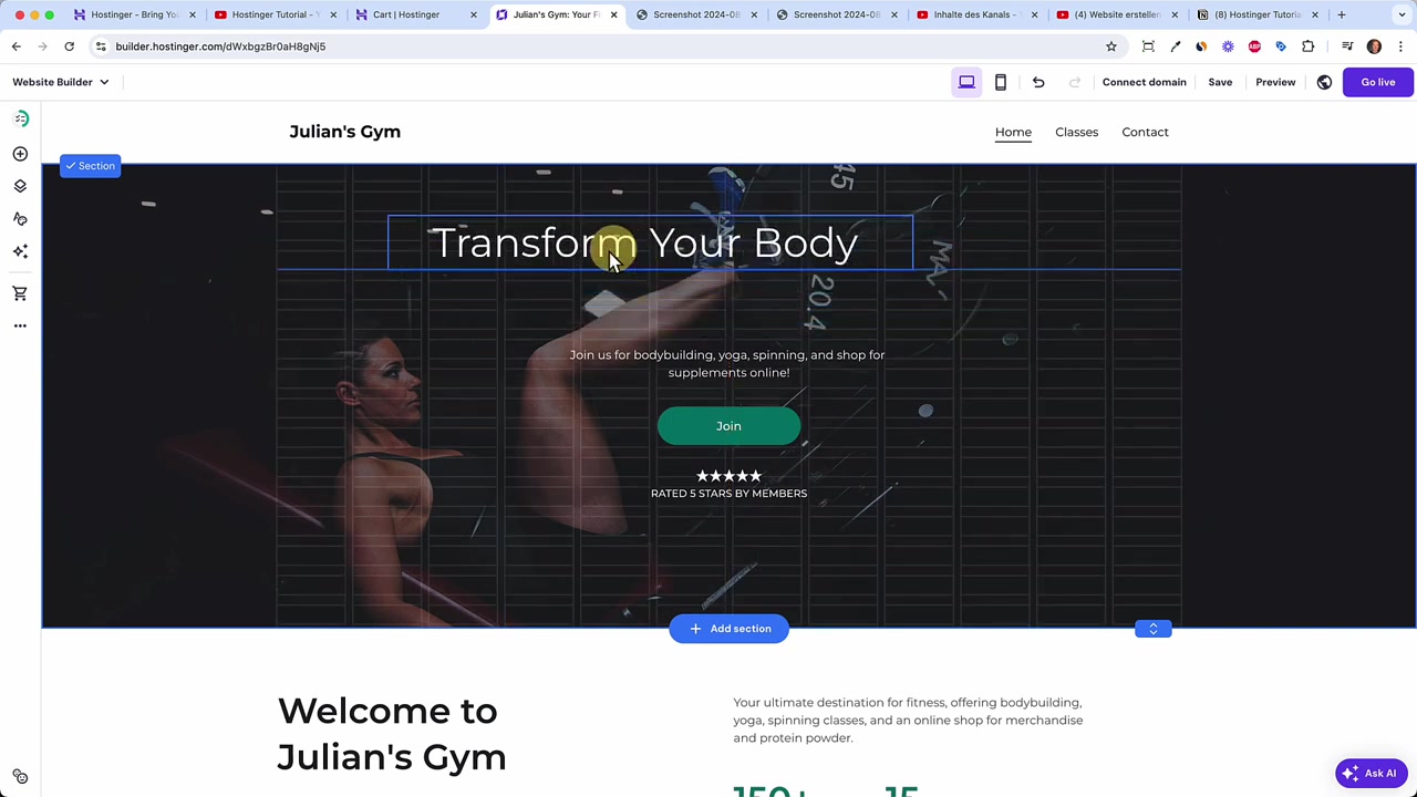 Maak een Website met de AI Website Builder van Hostinger – Stap voor Stap Handleiding