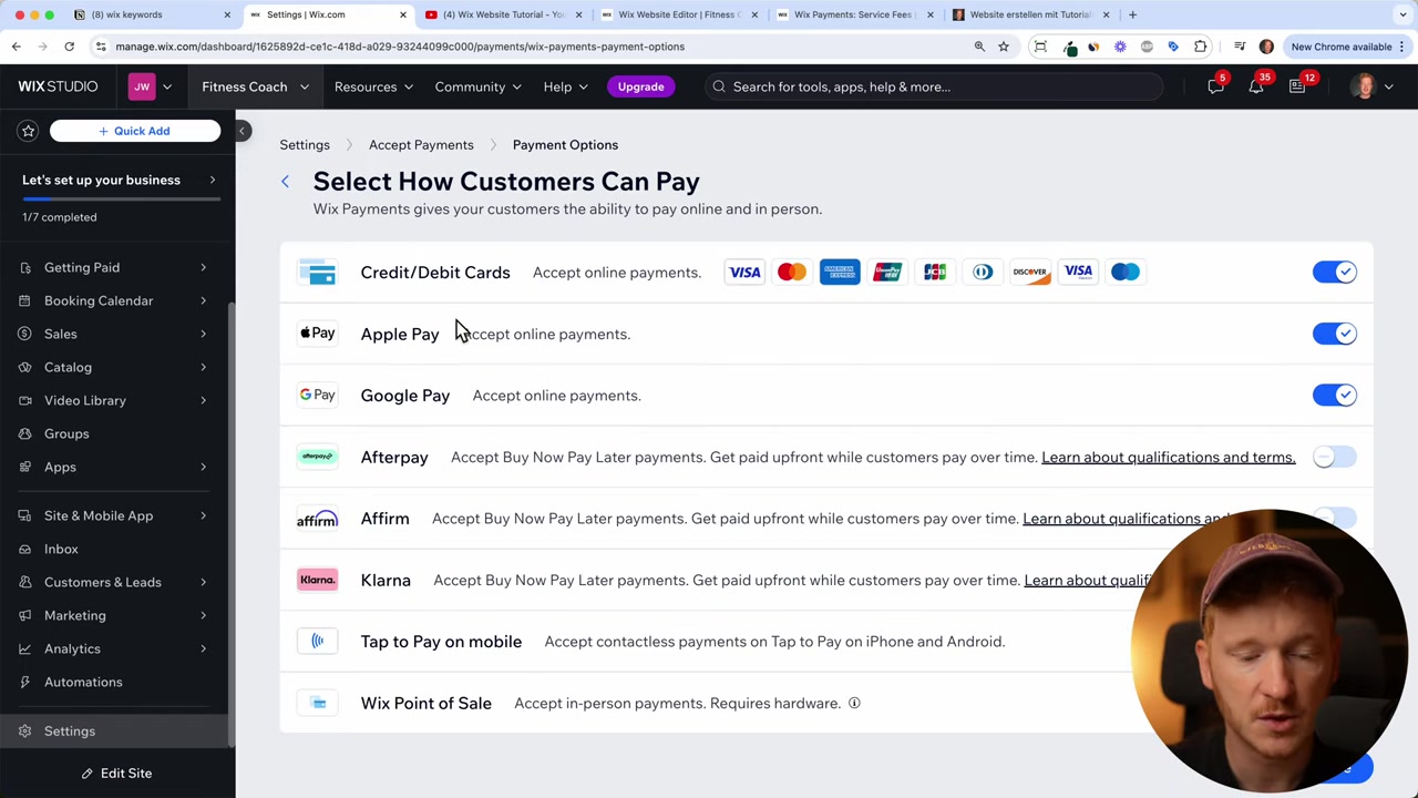 Wix Accept Payments - How To Add Payment Methods On Wix Websites in 2026