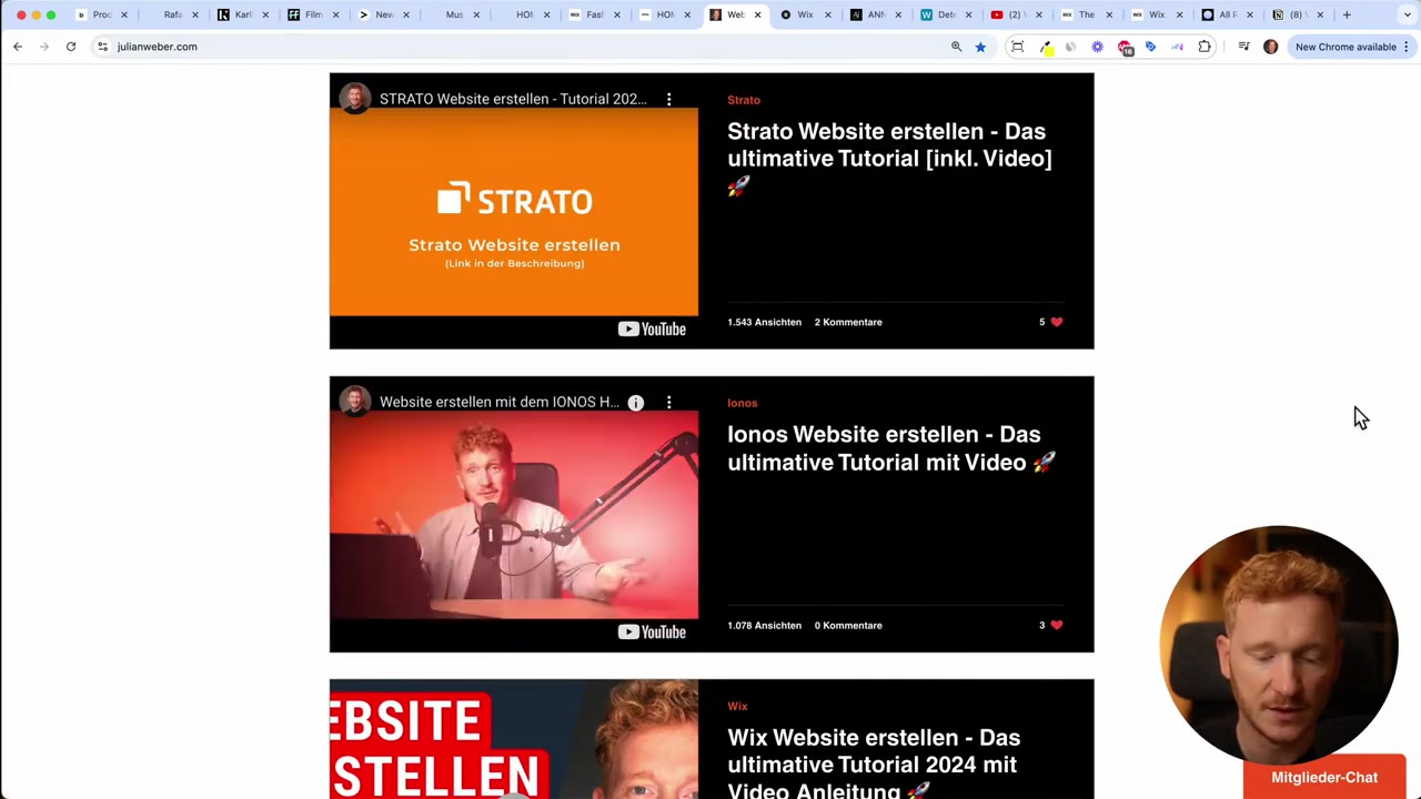 Plantilla y ejemplo de sitio web Wix: Los 10 mejores sitios creados con Wix