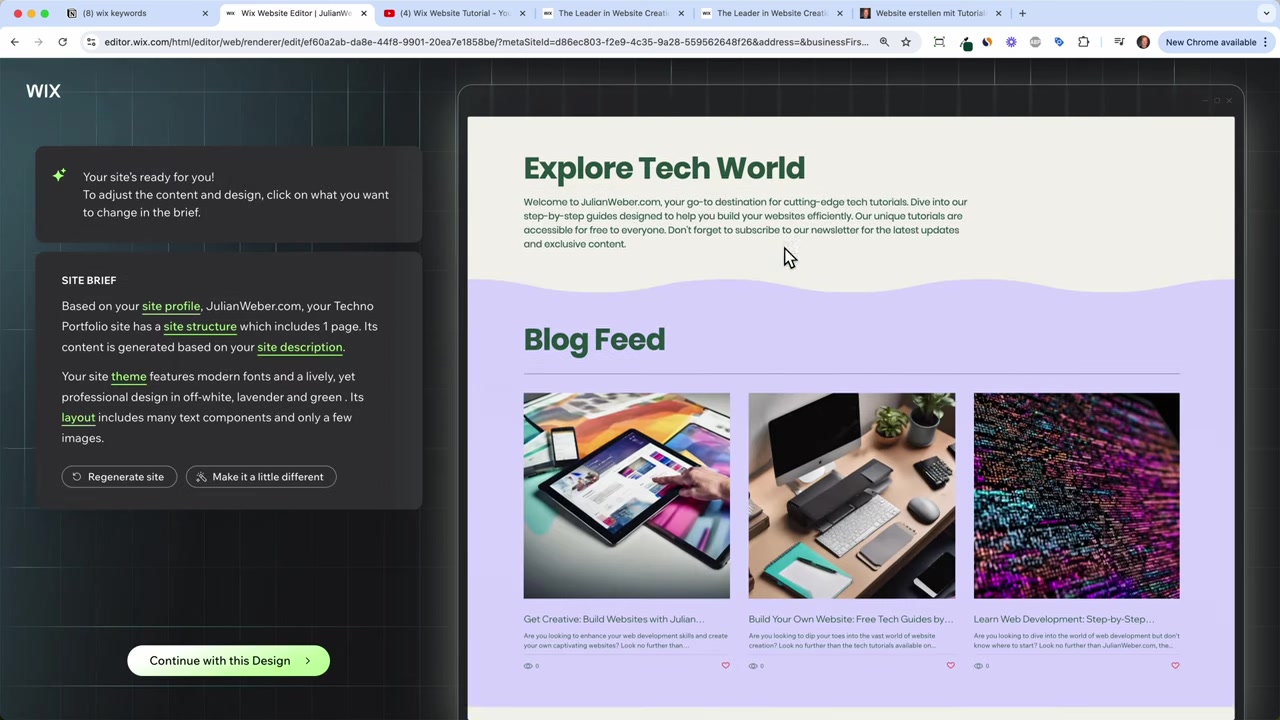 Comment Créer un Site Wix avec l'IA – Tutoriel Complet 2024