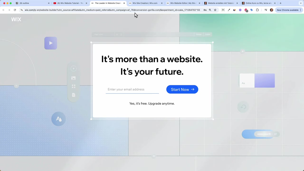 Wix Website Tutorial for Beginners in English (2026)