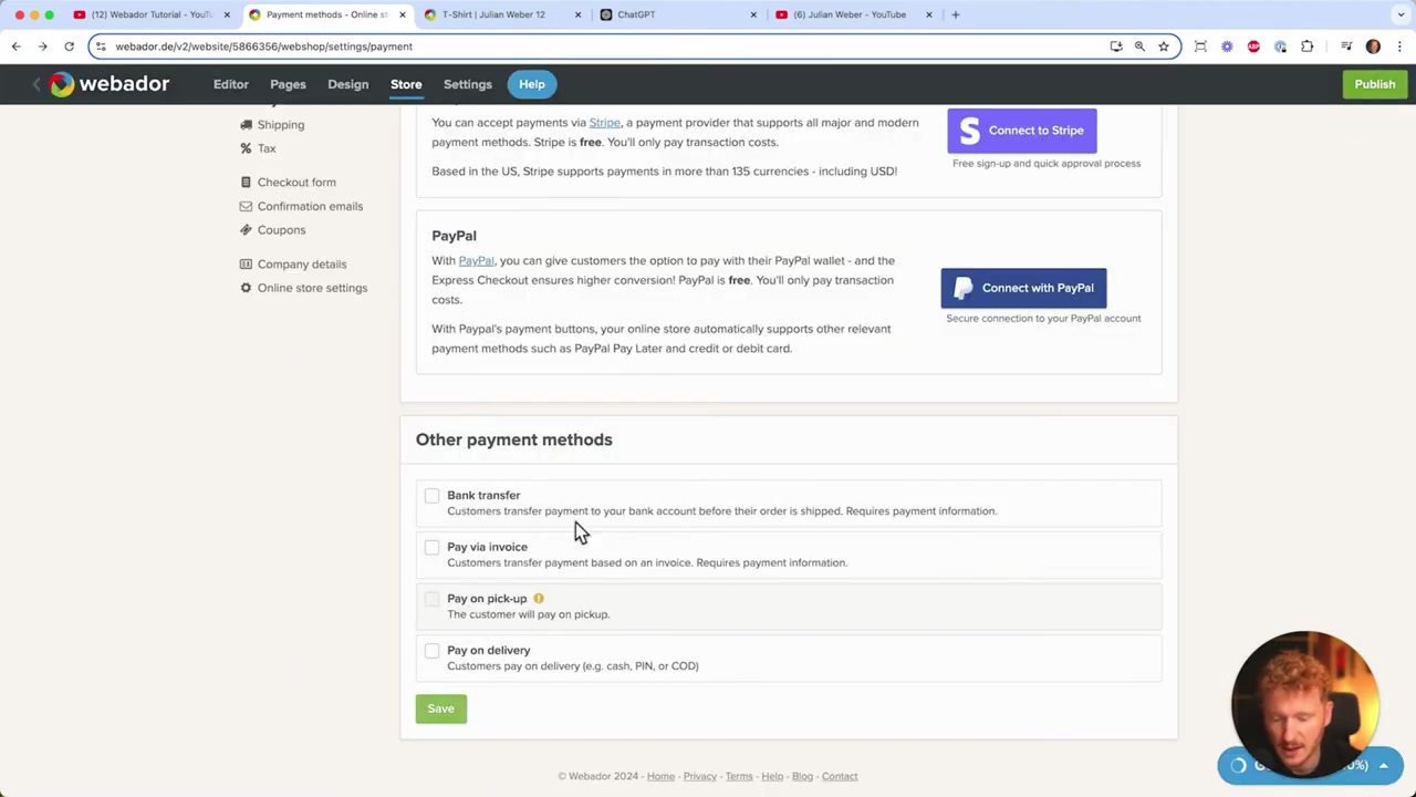 Maak een webwinkel met Webador – Stap-voor-stap Tutorial